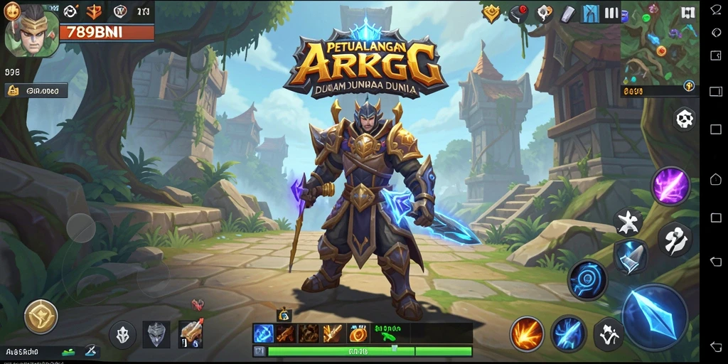 Tampilan gameplay yang mendalam dalam dunia ARPG 789BNI.