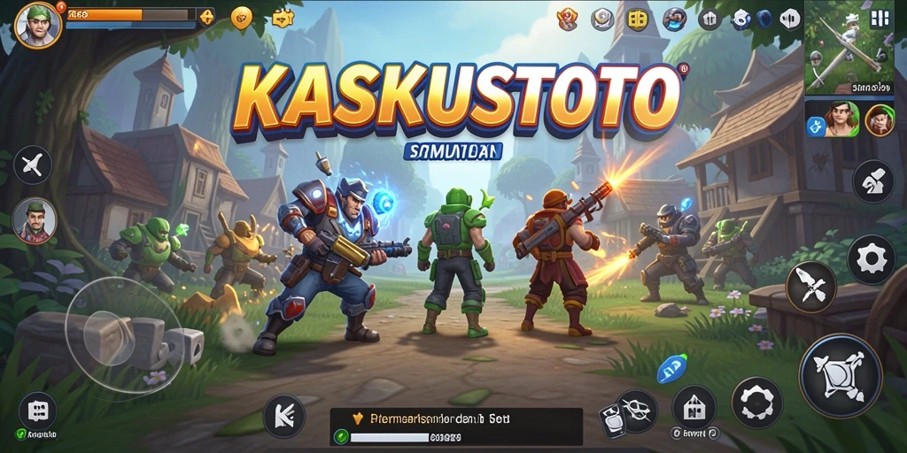 Tampilan screenshot KASKUSTOTO menampilkan gameplay yang realistis dan menyenangkan.