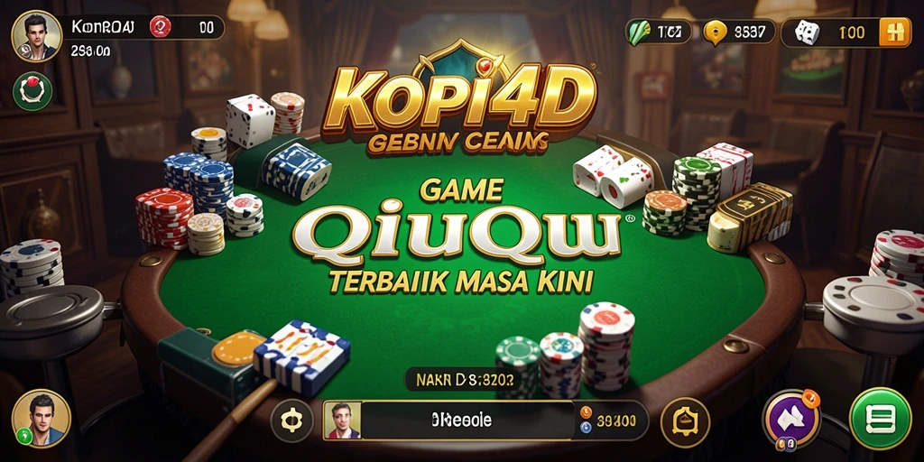 Screenshot gameplay QiuQiu KOPI4D yang seru dan menantang.