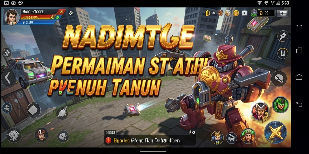Tampilan menarik dari gameplay NADIMTOGEL yang penuh strategi.