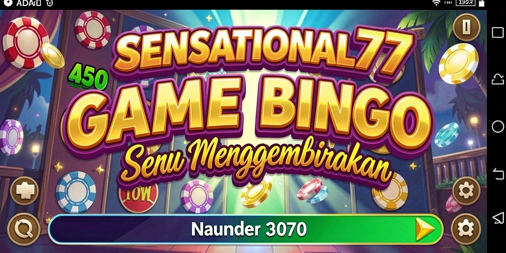 Tangkapan layar SENSATIONAL77 yang menampilkan aksi gameplay Bingo yang seru.