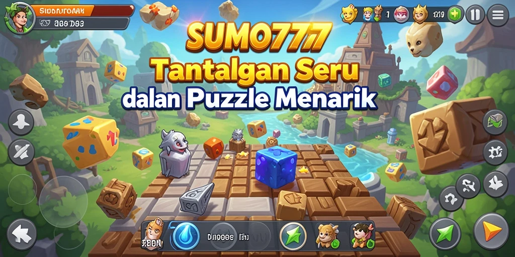Tampilan gameplay SUMO777 yang seru dan menantang.