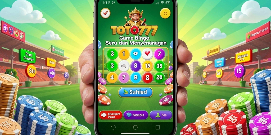 Screenshot gameplay TOTO777 dengan suasana Bingo yang seru.