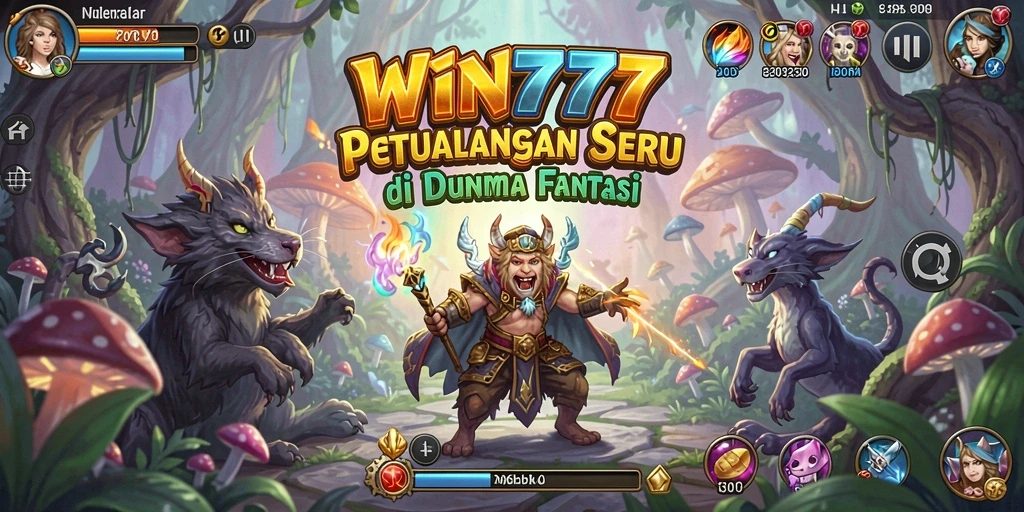 Screenshot gameplay WIN777 menampilkan petualangan yang seru dan grafis menawan.